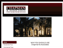 Tablet Screenshot of chapman-appraisers.com